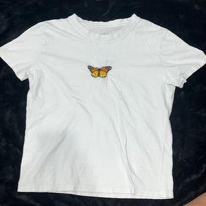 Brandy Melville Butterfly Tee